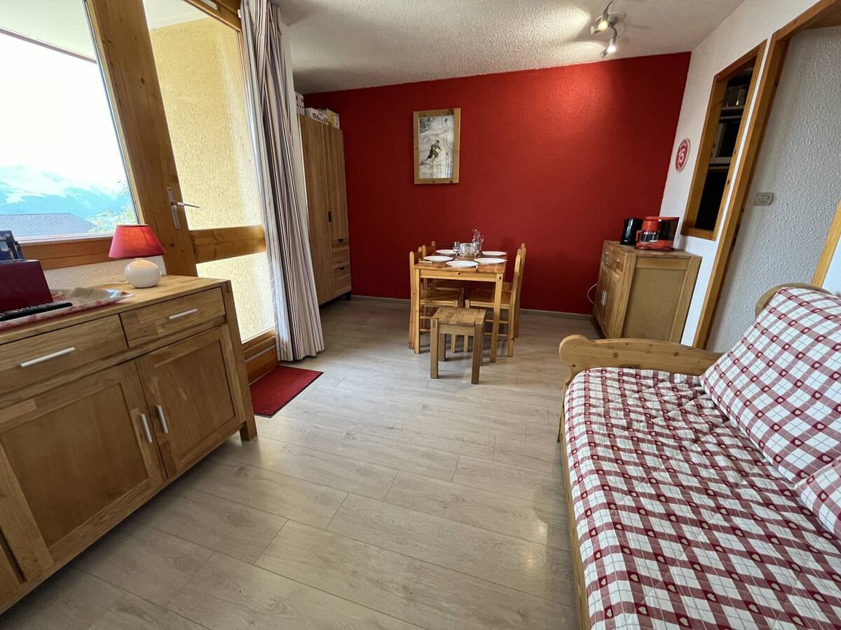Studio rénové de 26 m² pour 4 pers avec balcon, accès pistes, animaux admis - Vallandry - Photo 3