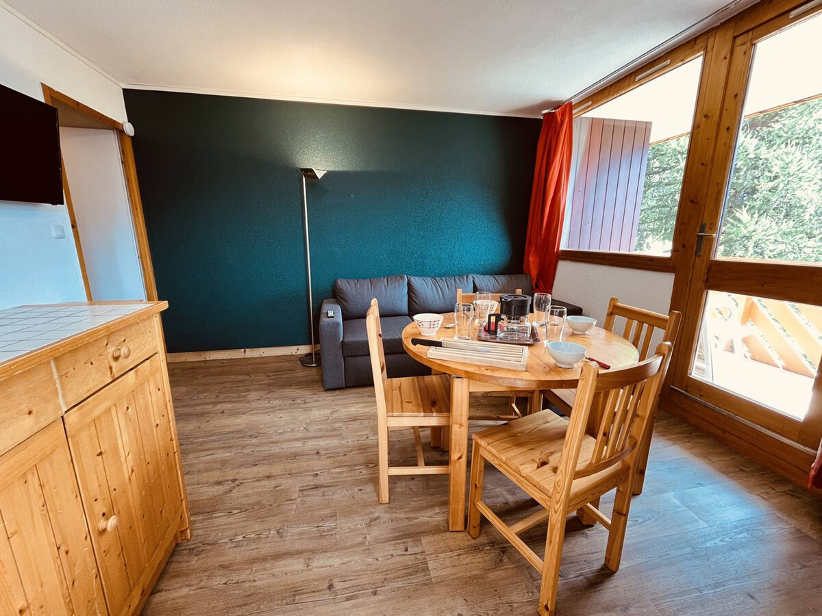 Vallandry: Apt 2 pièces 34m², 4 pers, proche pistes et centre, casier à skis - Photo 1