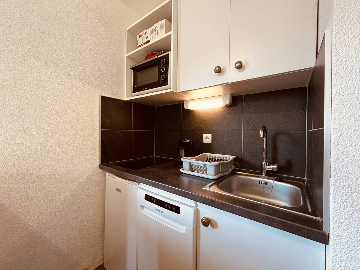 Vallandry: Apt 2 pièces 34m², 4 pers, proche pistes et centre, casier à skis - Photo 2