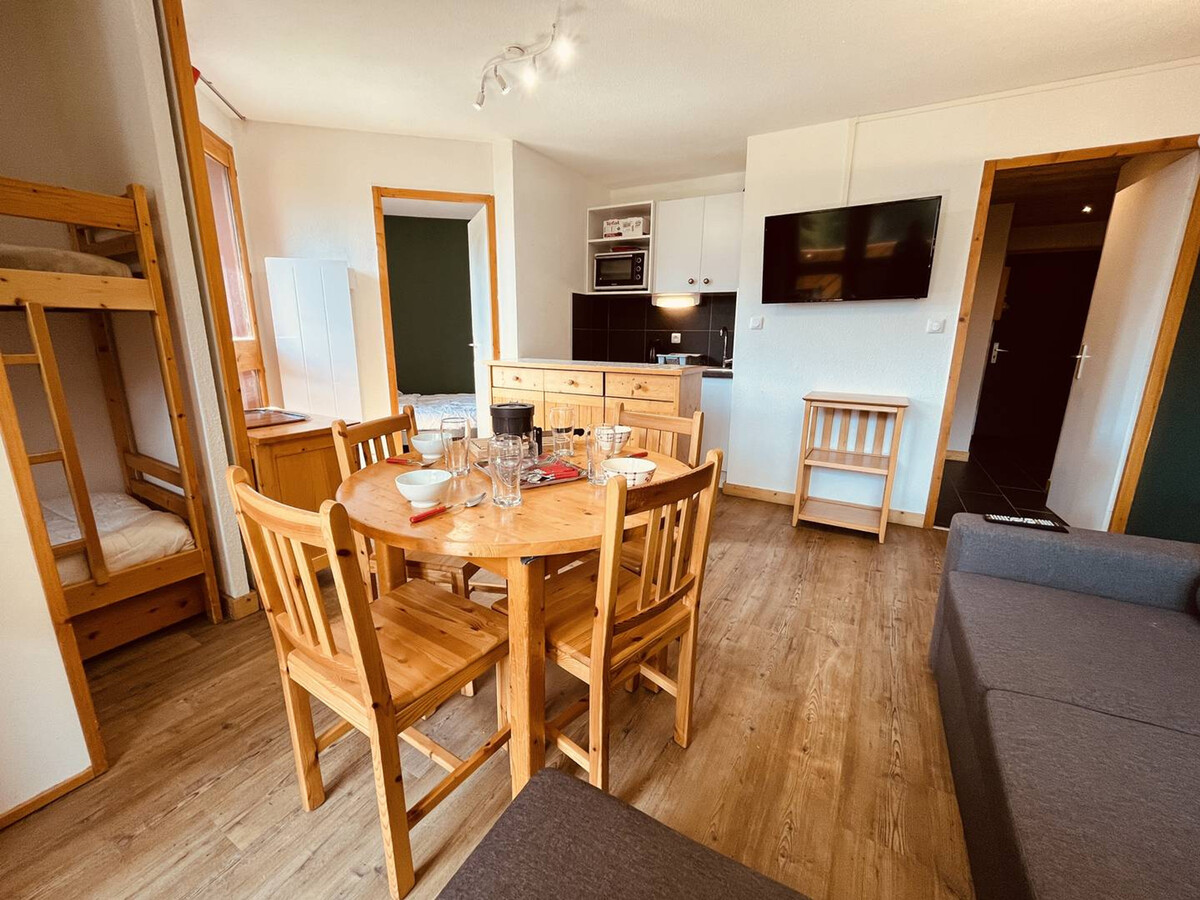 Vallandry: Apt 2 pièces 34m², 4 pers, proche pistes et centre, casier à skis - Photo 7
