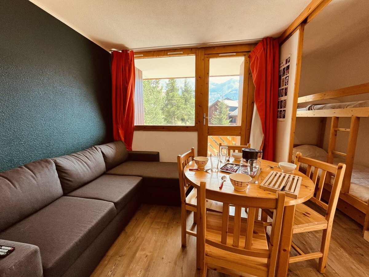 Vallandry: Apt 2 pièces 34m², 4 pers, proche pistes et centre, casier à skis - Photo 8