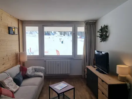 Studio 20m² pied des pistes, vue Sud à Plagne Centre