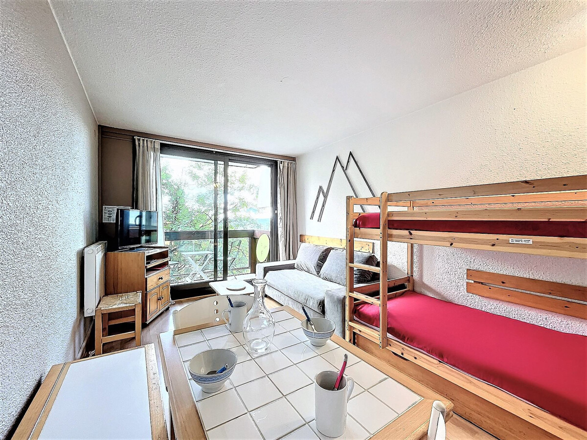 Studio 21m² skis aux pieds, piscine chauffée incluse - Photo 2