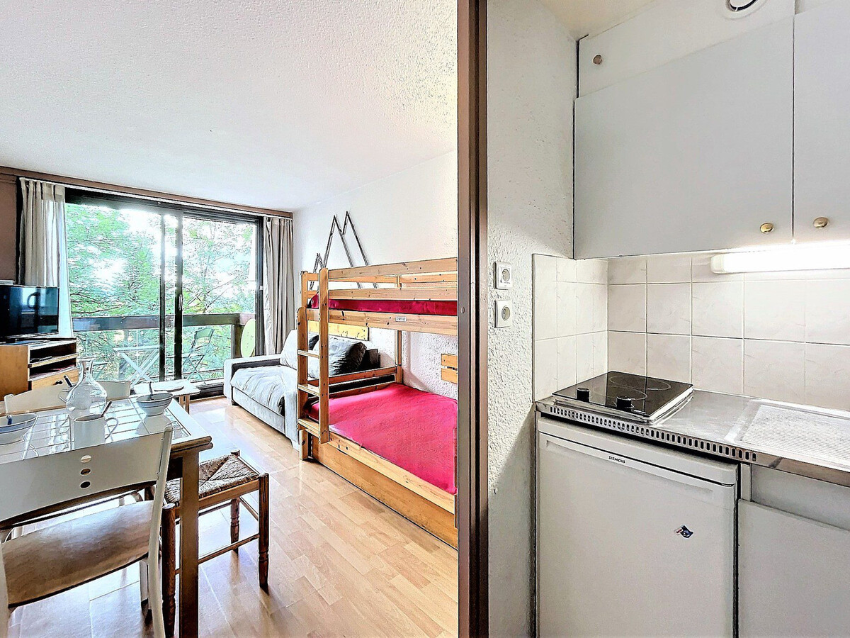 Studio 21m² skis aux pieds, piscine chauffée incluse - Photo 4