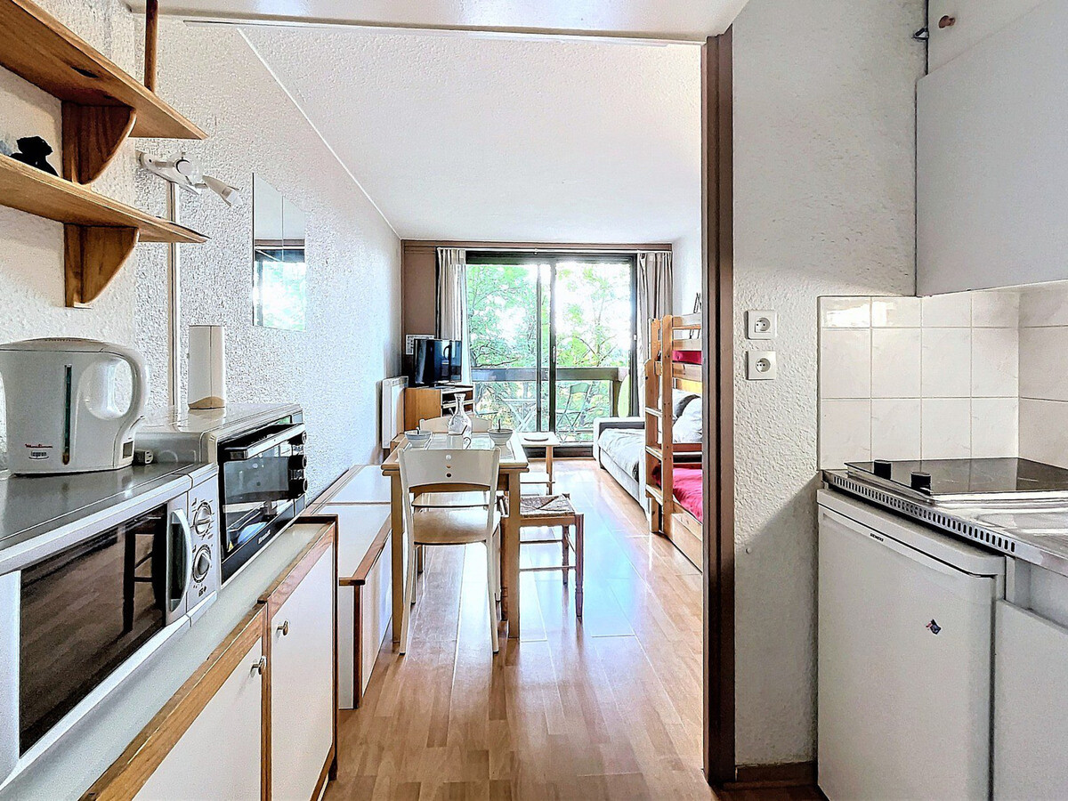 Studio 21m² skis aux pieds, piscine chauffée incluse - Photo 9