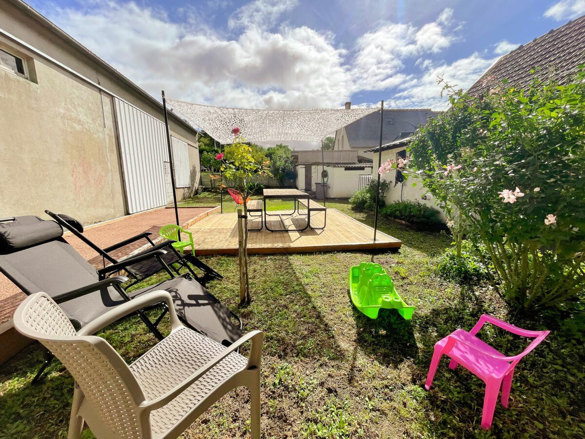 Gîte 8 pers. à Lignières-de-Touraine, terrain de pétanque - Photo 24