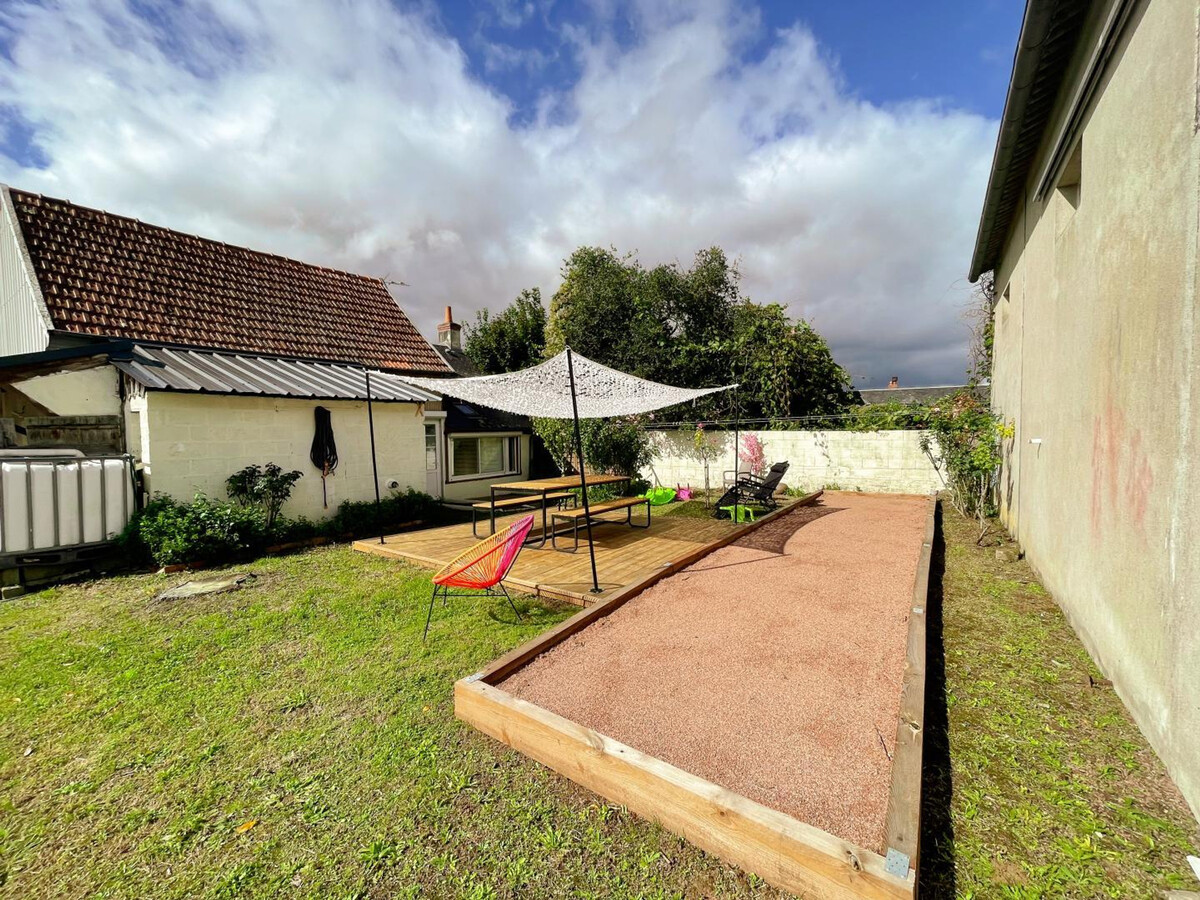 Gîte 8 pers. à Lignières-de-Touraine, terrain de pétanque - Photo 25