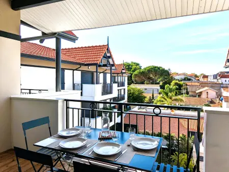 Location appartement à Arcachon, T3 neuf à Arcachon : terrasse, parking et wifi