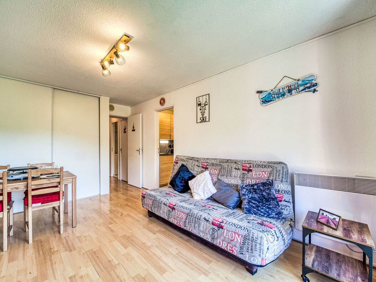 Studio 28 m² au 18e étage, vue pistes ski - Photo 9
