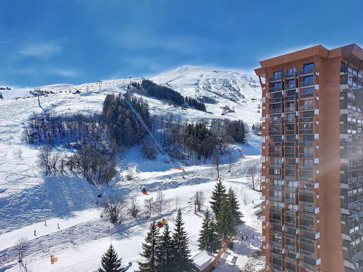 Studio 28 m² au 18e étage, vue pistes ski - Photo 25