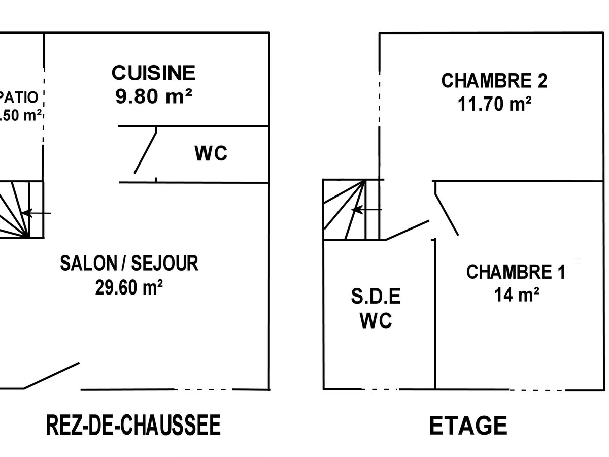 Gîte rénové 4 pers. centre bourg de St Mars la Jaille - Photo 11
