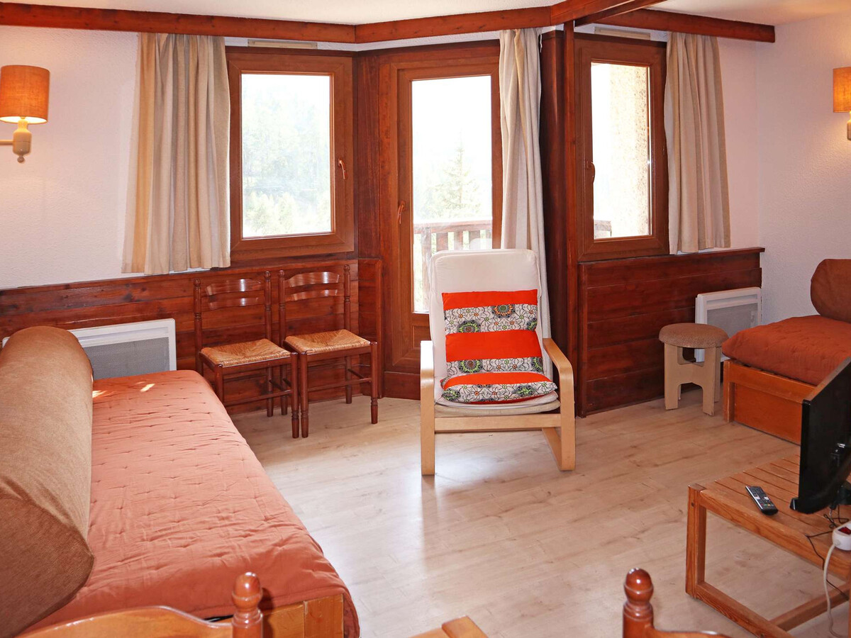 Studio 3 pers. aux Orres, skis aux pieds, balcon sud - Photo 2