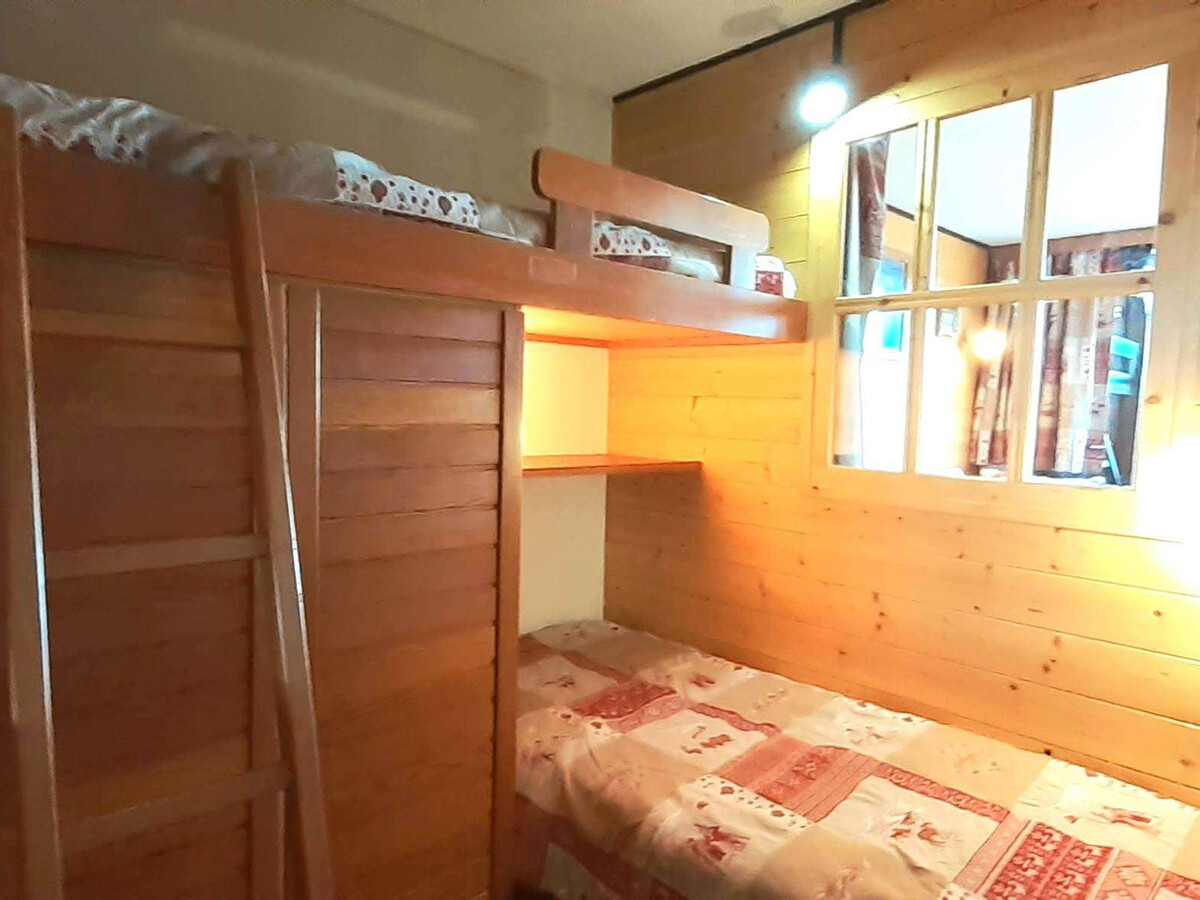 Studio cabine 4 pers. au 13e étage, skis aux pieds - Photo 10