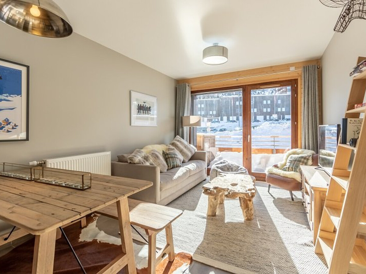 T3 neuf balcon sud, 100m des pistes à La Plagne - Photo 1