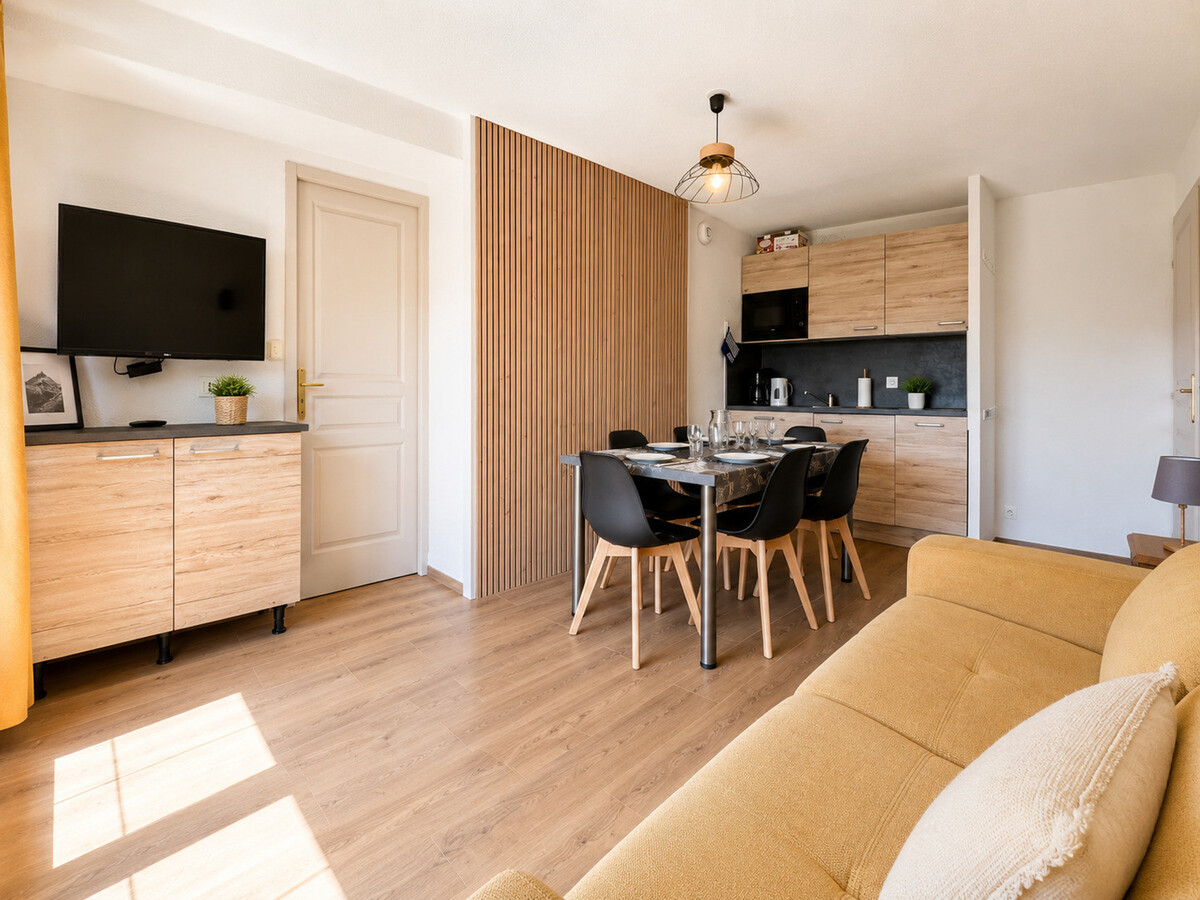 Appartement Charvin 39m² accès direct pistes + piscine - Photo 2