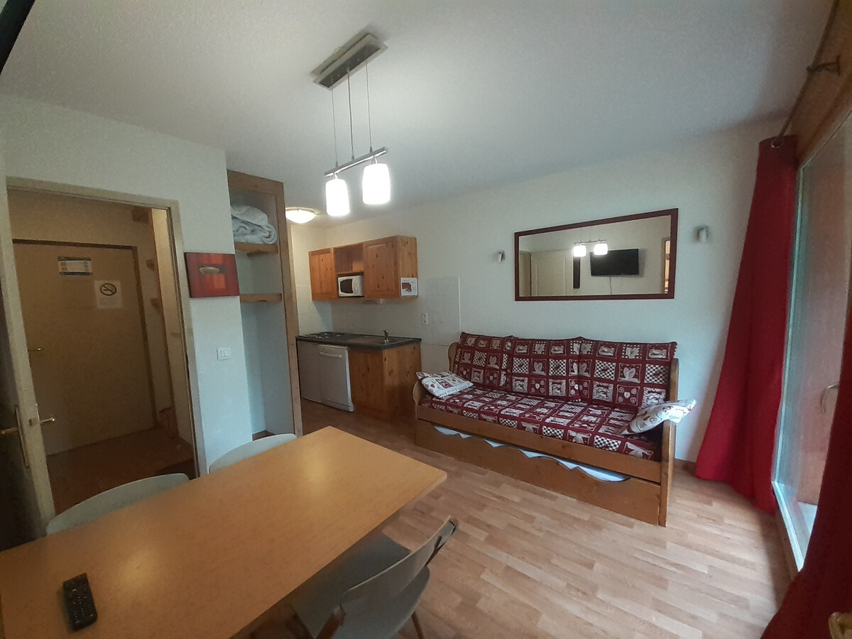 Studio-Cabine 4 personnes à Valfréjus, 180m des remontées - Photo 2
