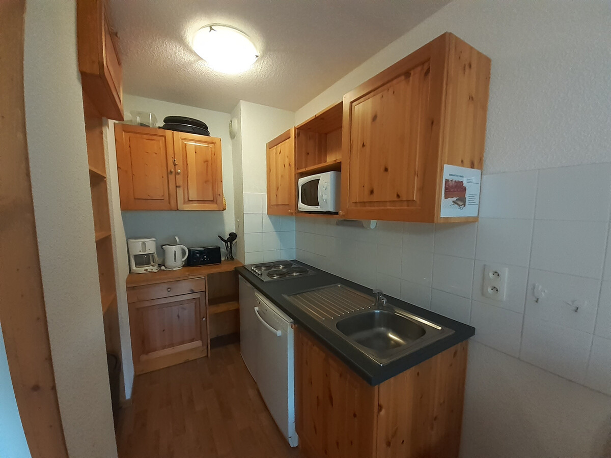Studio-Cabine 4 personnes à Valfréjus, 180m des remontées - Photo 5