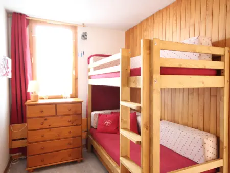 Studio rénové avec balcon au centre des Coches, La Plagne : photo 5