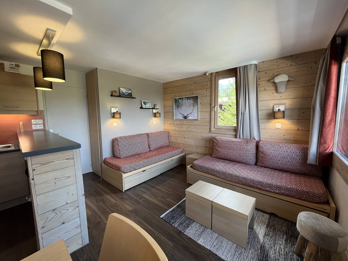 Appartement 5 pers. balcon ouest, vue montagne à Plagne 1800 - Photo 1