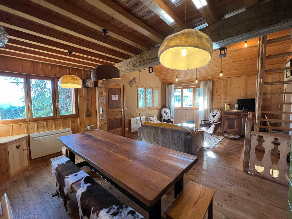 Chalet 10 pers. Pra-Loup, terrasse sud-est, 4 chambres - Photo 8