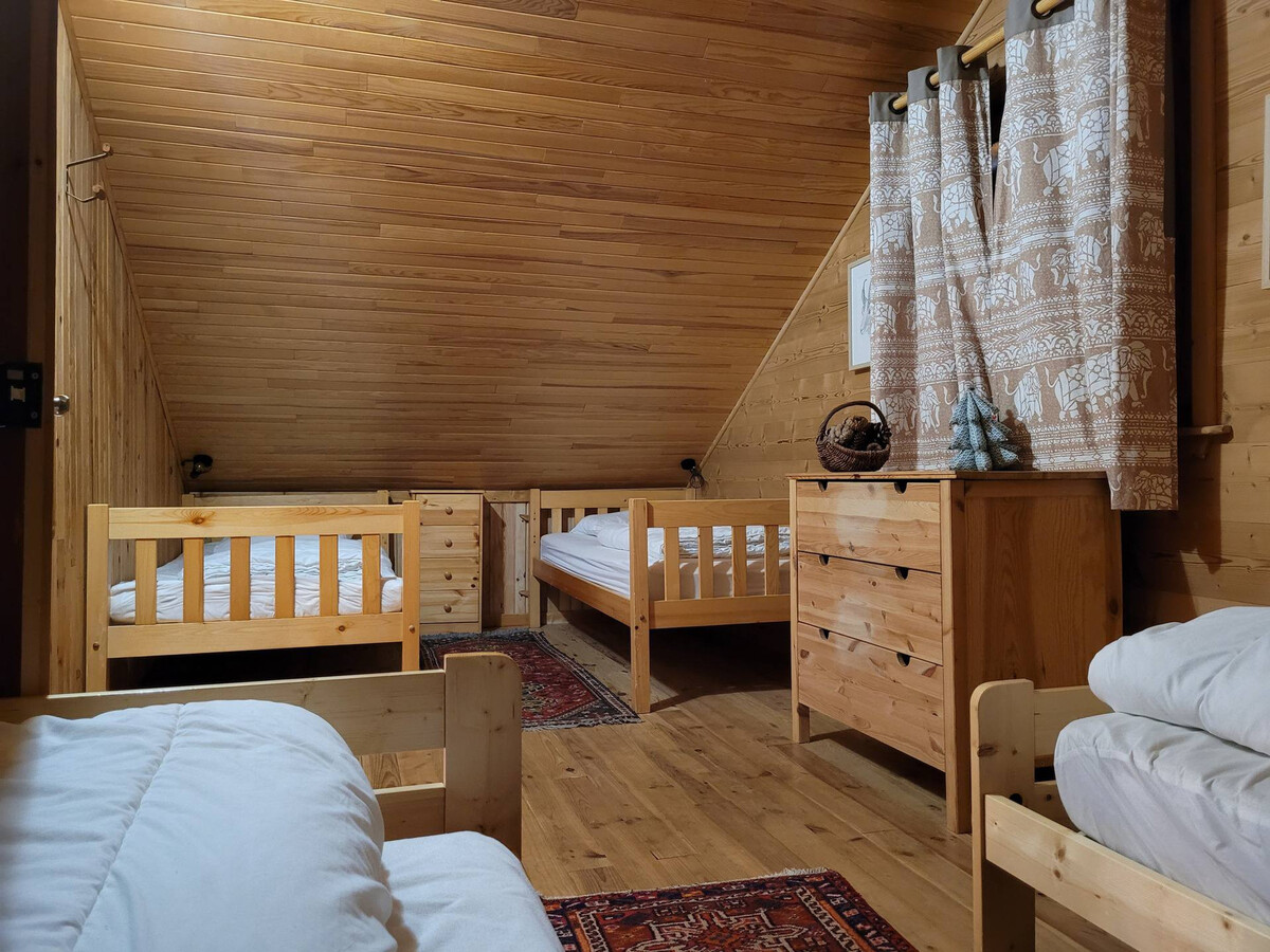 Chalet 10 pers. Pra-Loup, terrasse sud-est, 4 chambres - Photo 11