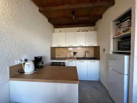 Studio 4 pers. face aux pistes, balcon vallée : photo 4