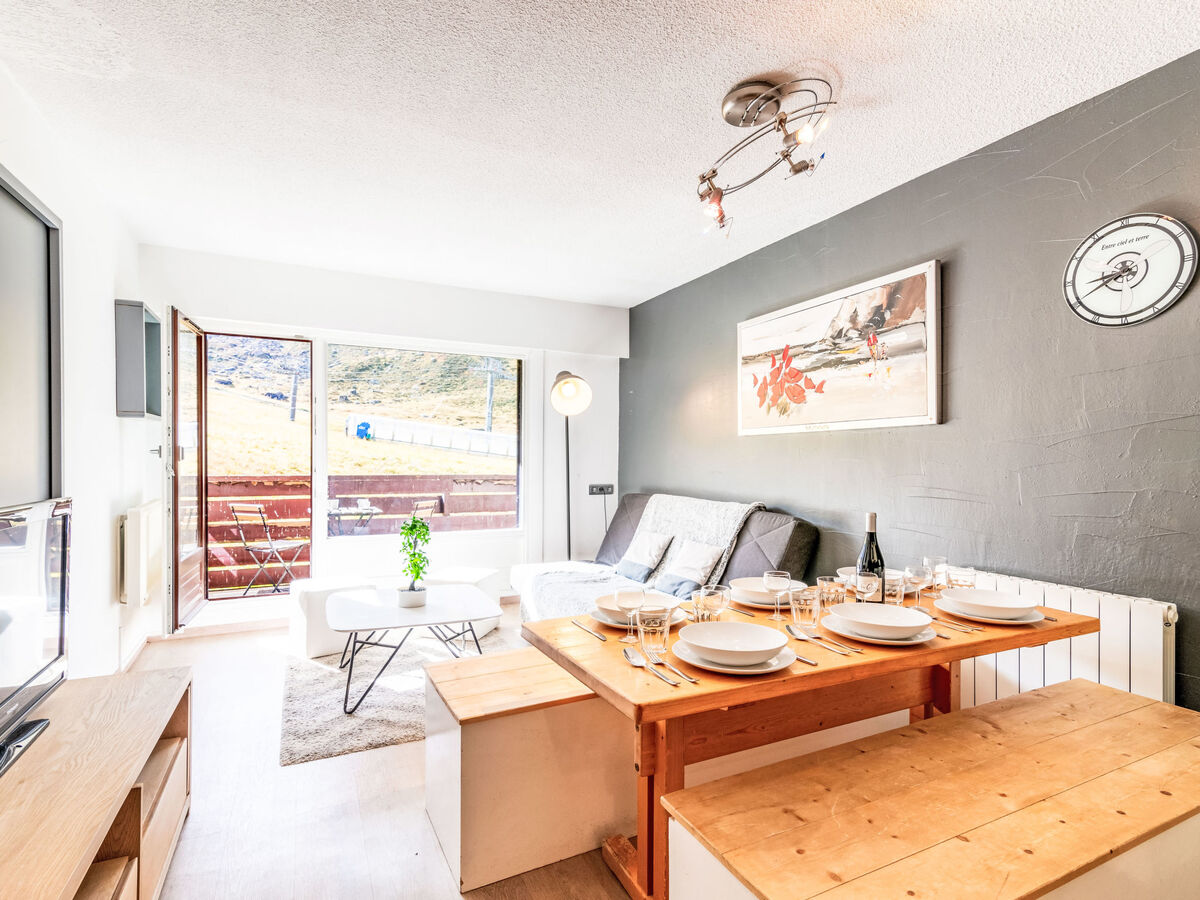 Studio 32 m² Tignes, skis au pied, vue montagne - Photo 2