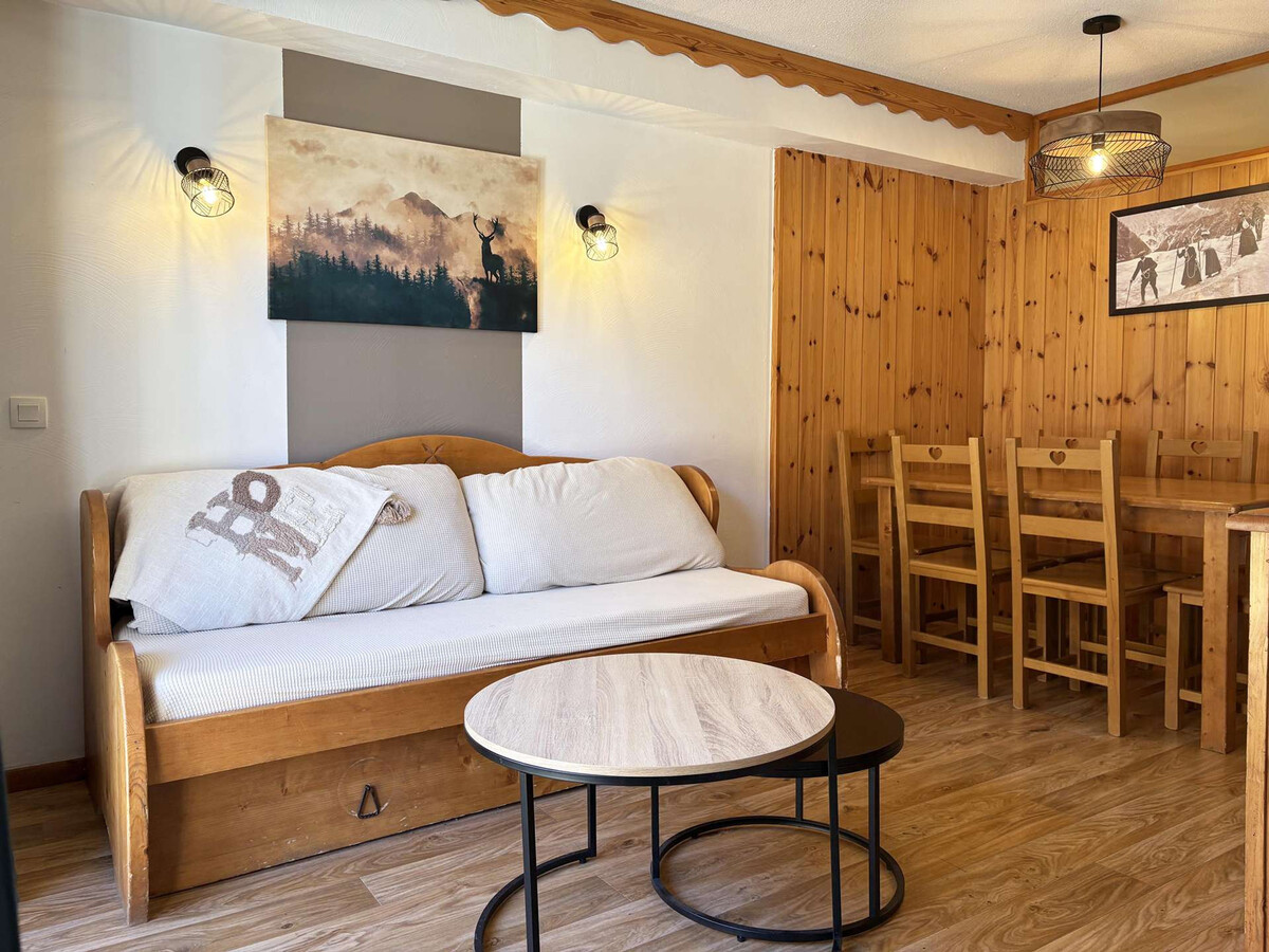 Appartement 6 pers aux Orres avec piscine chauffée et sauna - Photo 1
