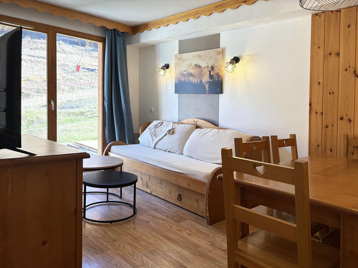 Appartement 6 pers aux Orres avec piscine chauffée et sauna - Photo 2