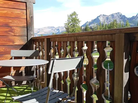 Appartement 6 pers. Sud avec balcon et vue pistes à Pra-Loup : photo 6