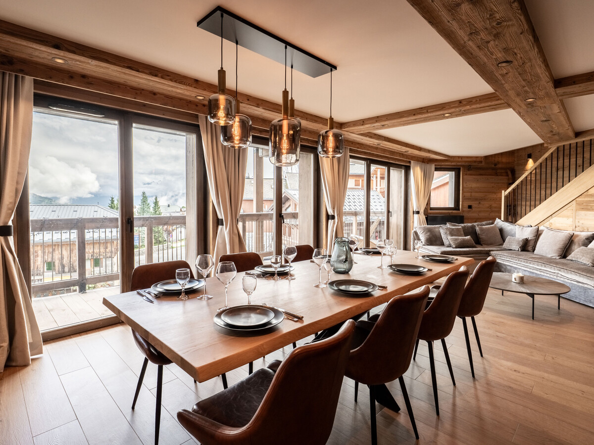 Appartement 170m², 5 chambres, vue Mont-Blanc à La Plagne - Photo 1