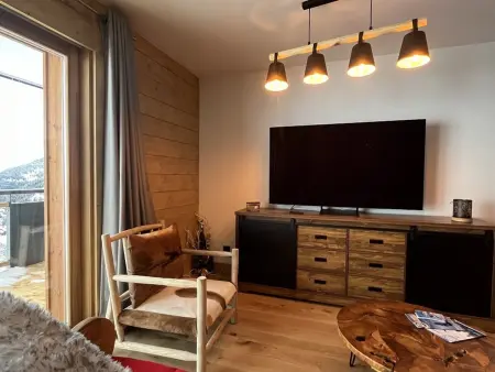 Location appartement à La Plagne Tarentaise, Appartement Haut de Gamme 6 Pers, Parking Privé, Plagne Centre