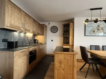 Appartement 84m² 6 pers, vue Mont-Blanc, Plagne Centre : photo 15