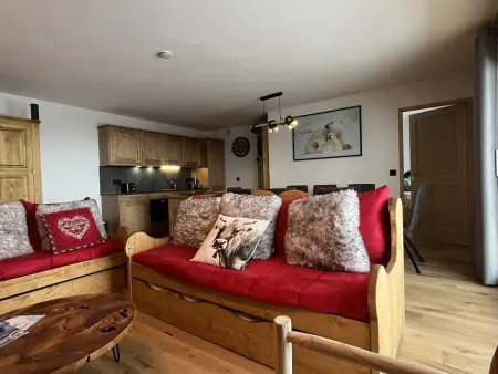 Appartement 84m² 6 pers, vue Mont-Blanc, Plagne Centre : photo 17
