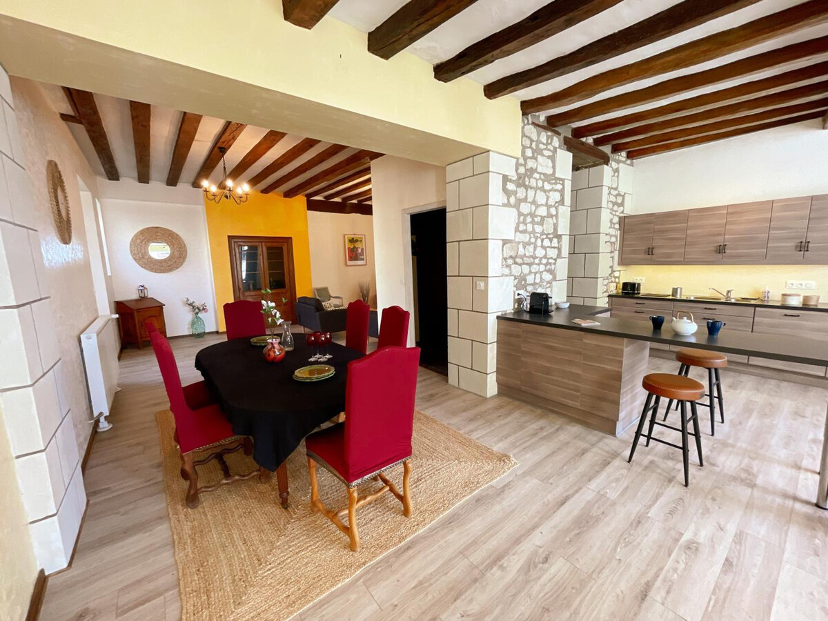 Gîte 8 pers., 4 chambres avec garage à Preuilly-sur-Claise - Photo 2