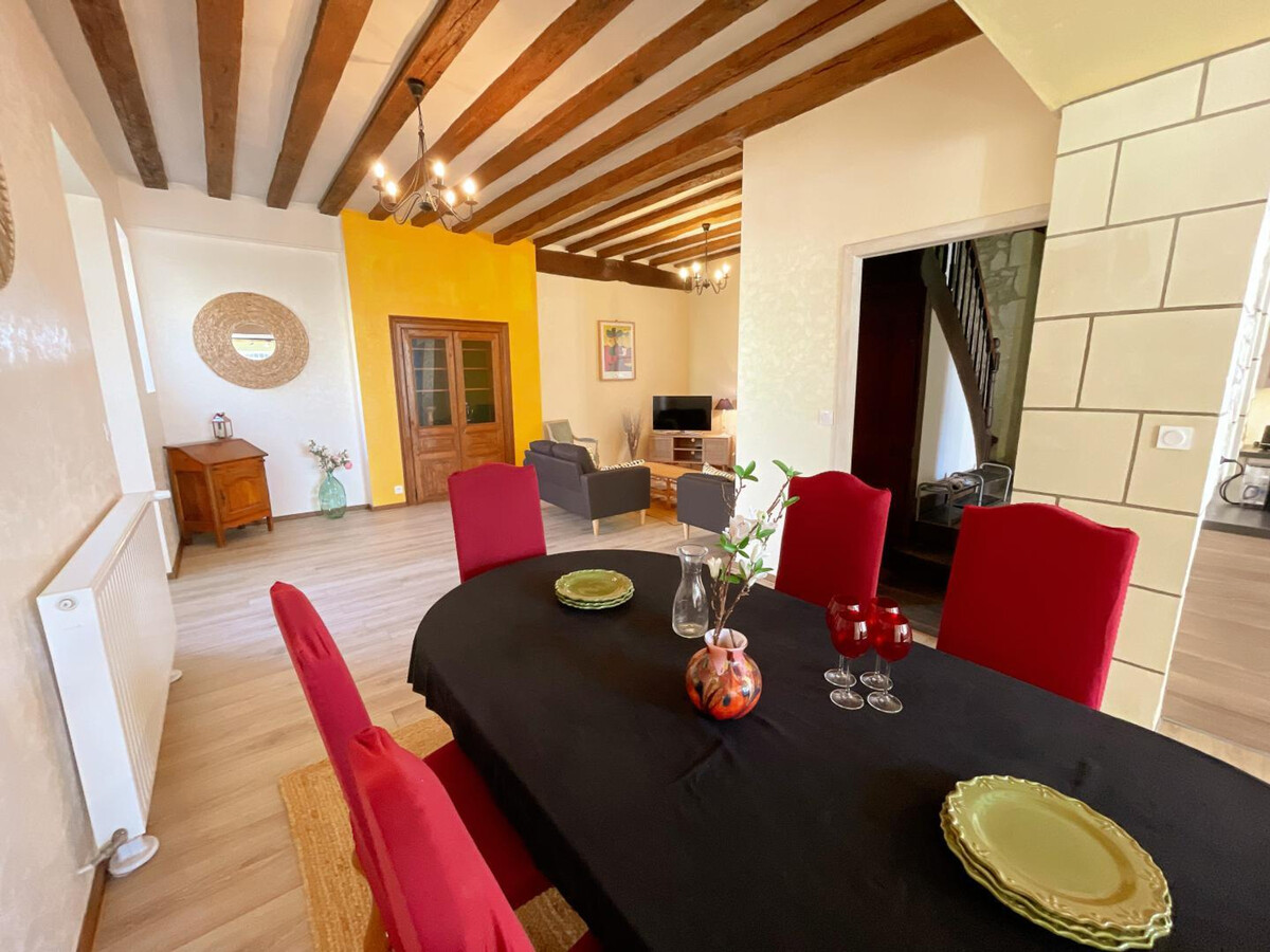 Gîte 8 pers., 4 chambres avec garage à Preuilly-sur-Claise - Photo 3