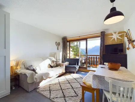 Studio 27 m² rénové, 350 m des pistes à La Rosière : photo 2