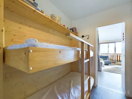 Studio 27 m² rénové, 350 m des pistes à La Rosière : photo 6