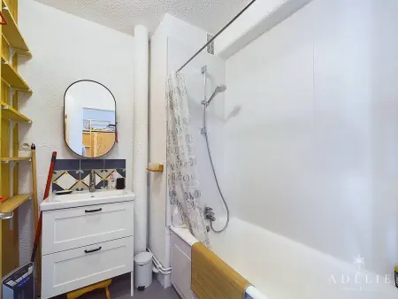 Studio 27 m² rénové, 350 m des pistes à La Rosière : photo 8