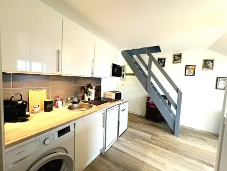 Appartement rénové à 50m de la plage, 4 pers, parking privé : photo 7