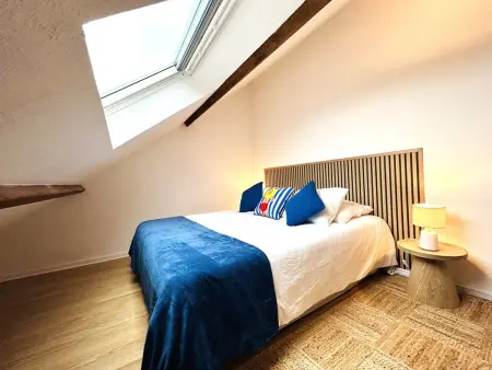 Appartement rénové à 50m de la plage, 4 pers, parking privé : photo 14