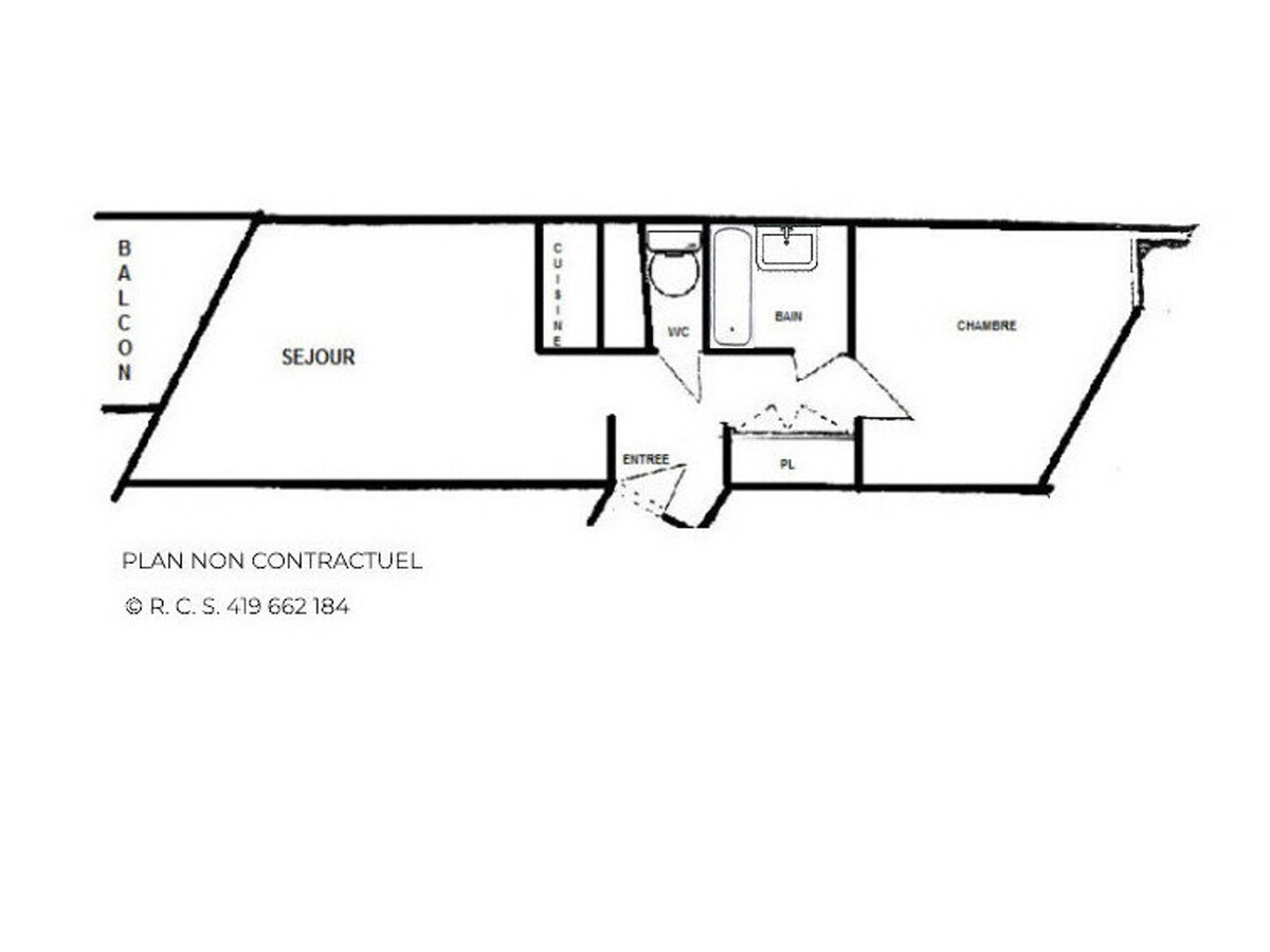 Appartement 5 pers. balcon Sud, vue montagne aux Menuires - Photo 7