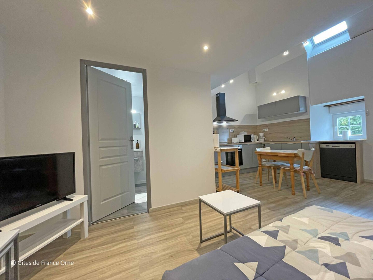 Studio duplex rénové avec mezzanine, Suisse Normande - Photo 5