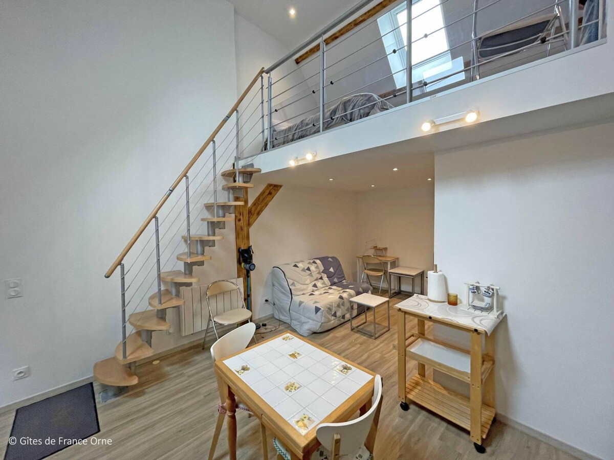 Studio duplex rénové avec mezzanine, Suisse Normande - Photo 7