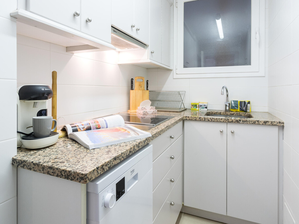 Appartement 6 pers. centre Llafranc, terrasse et cheminée - Photo 12