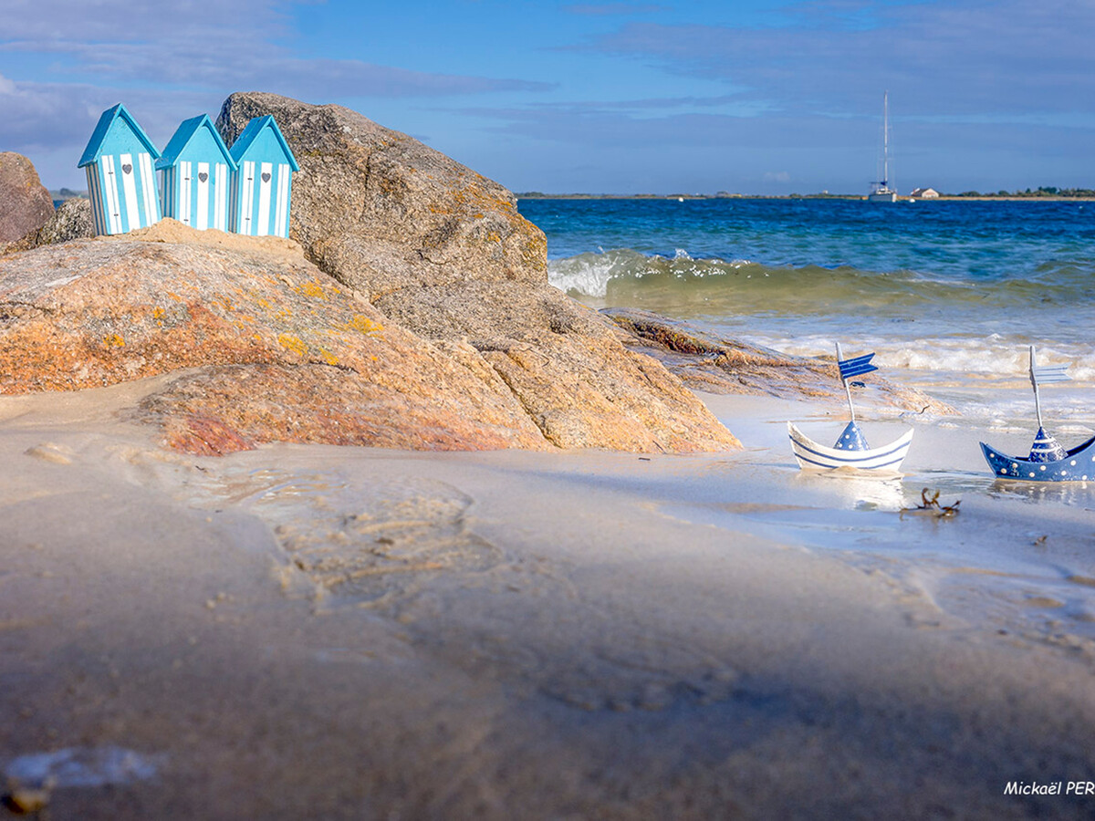 T3 vue mer avec terrasse et parking à Larmor-Plage - Photo 16