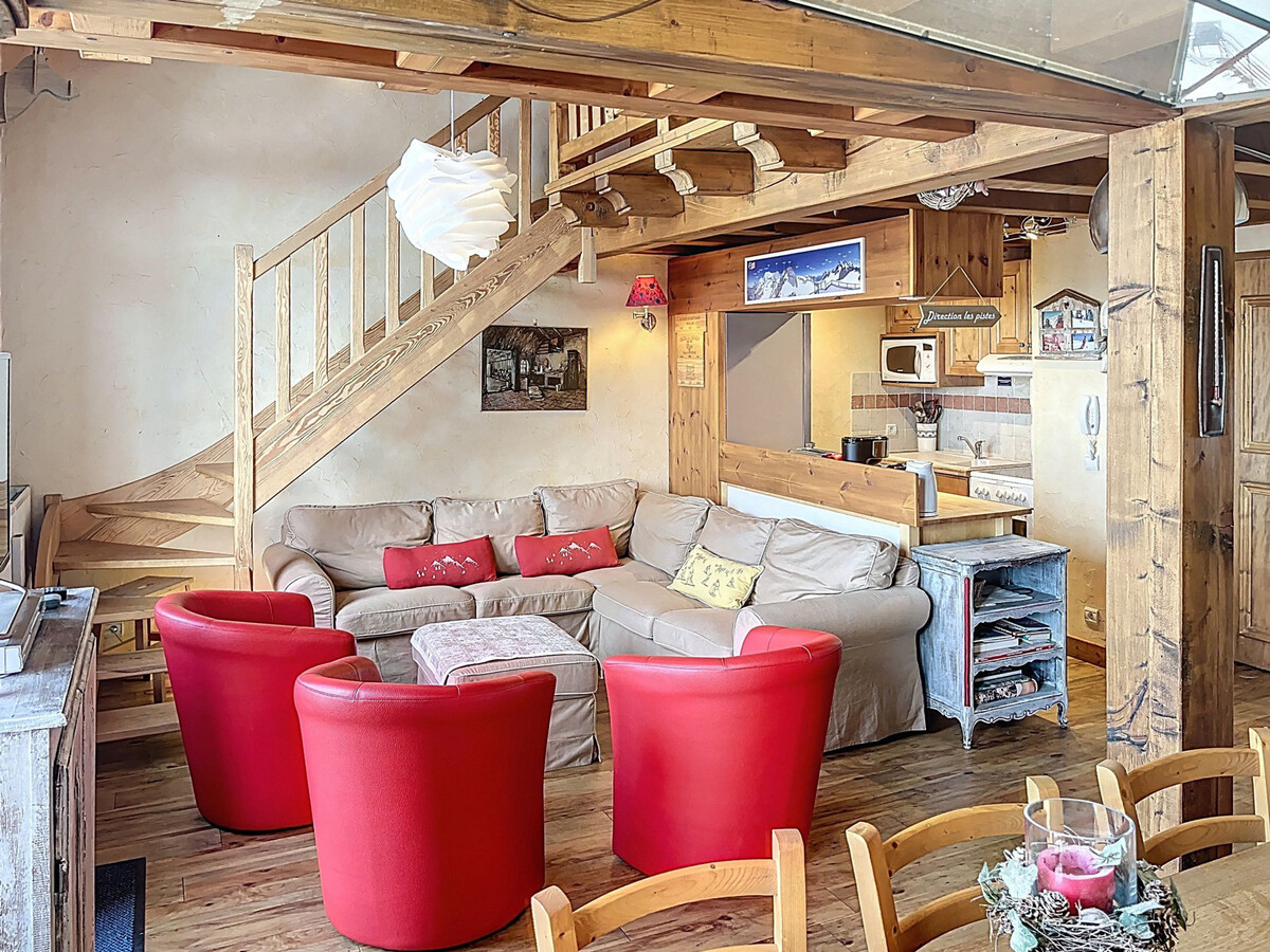 Duplex 10 pers., 3 chambres à La Rosière avec balcon - Photo 2