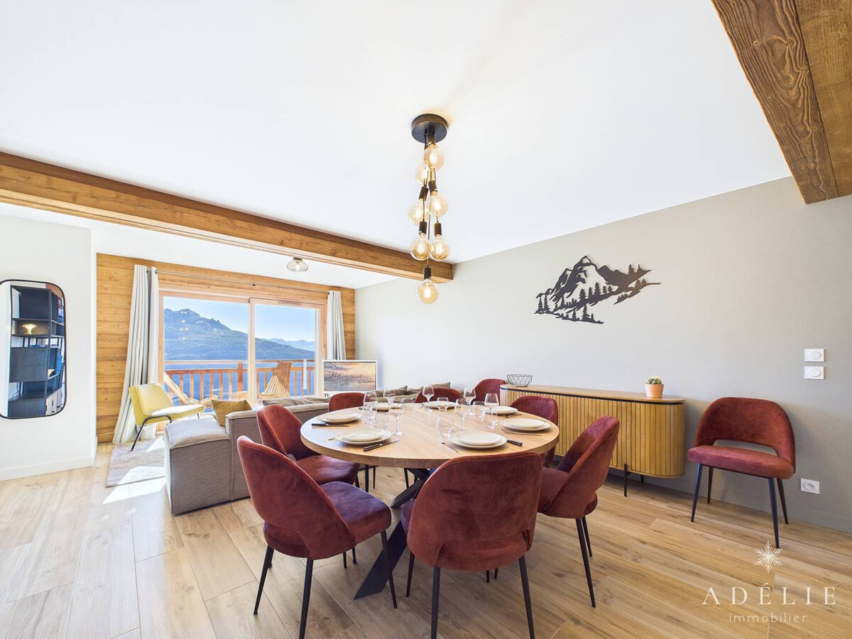 Appartement T4 neuf, 8-10 pers, balcon sud, 450 m des pistes - Photo 4