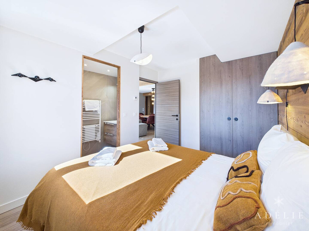 Appartement T4 neuf, 8-10 pers, balcon sud, 450 m des pistes - Photo 11