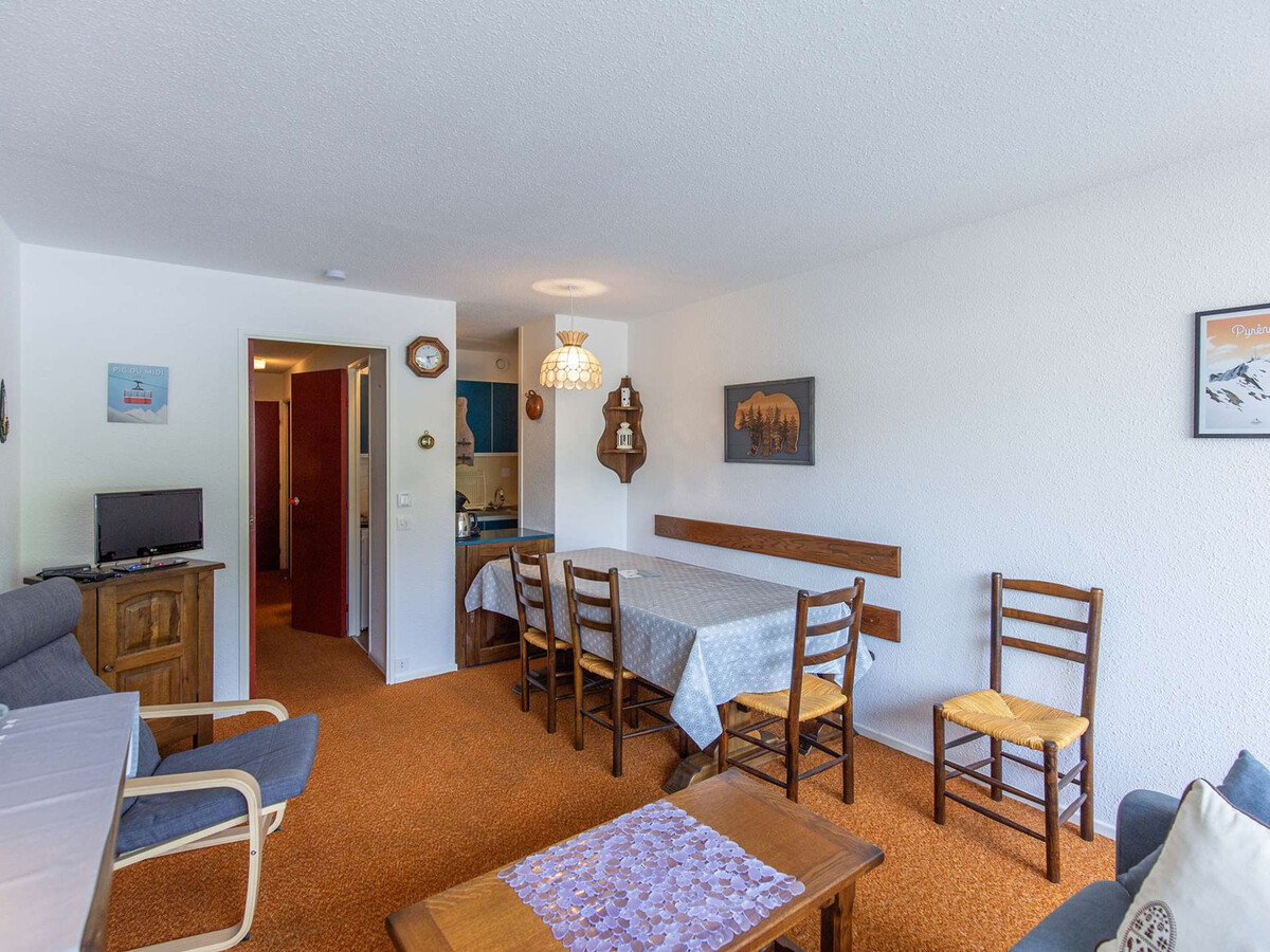 Studio 5 pers avec terrasse à La Mongie, 80 m des pistes - Photo 3